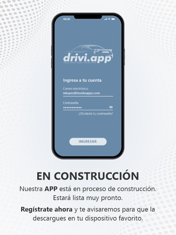 drivi.app en construcción
